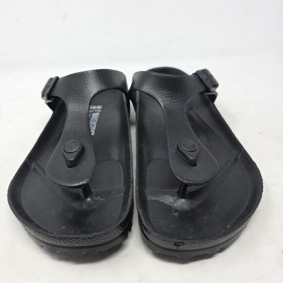Birkenstock Gizeh EVA Black Sandals Women 9 Waterproof Slip On - Picture 3 of 8